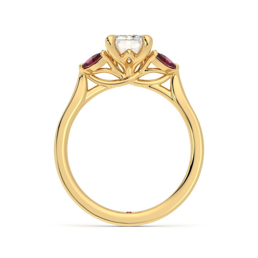 Taylor & Hart Thia Emerald Engagement Ring 1