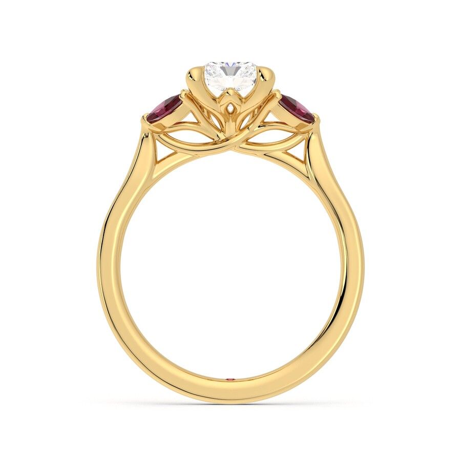 Taylor & Hart Thia Radiant Engagement Ring 0