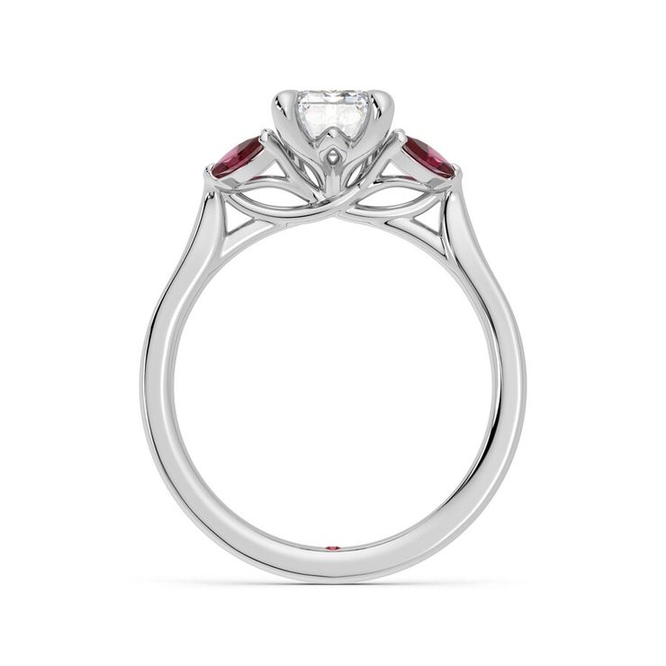 Taylor & Hart Thia Emerald Engagement Ring 0