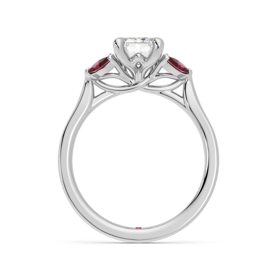 Taylor & Hart Thia Emerald Engagement Ring 1