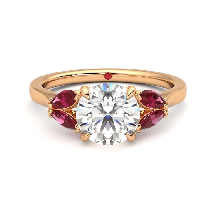 Taylor & Hart Thia Round Engagement Ring 0