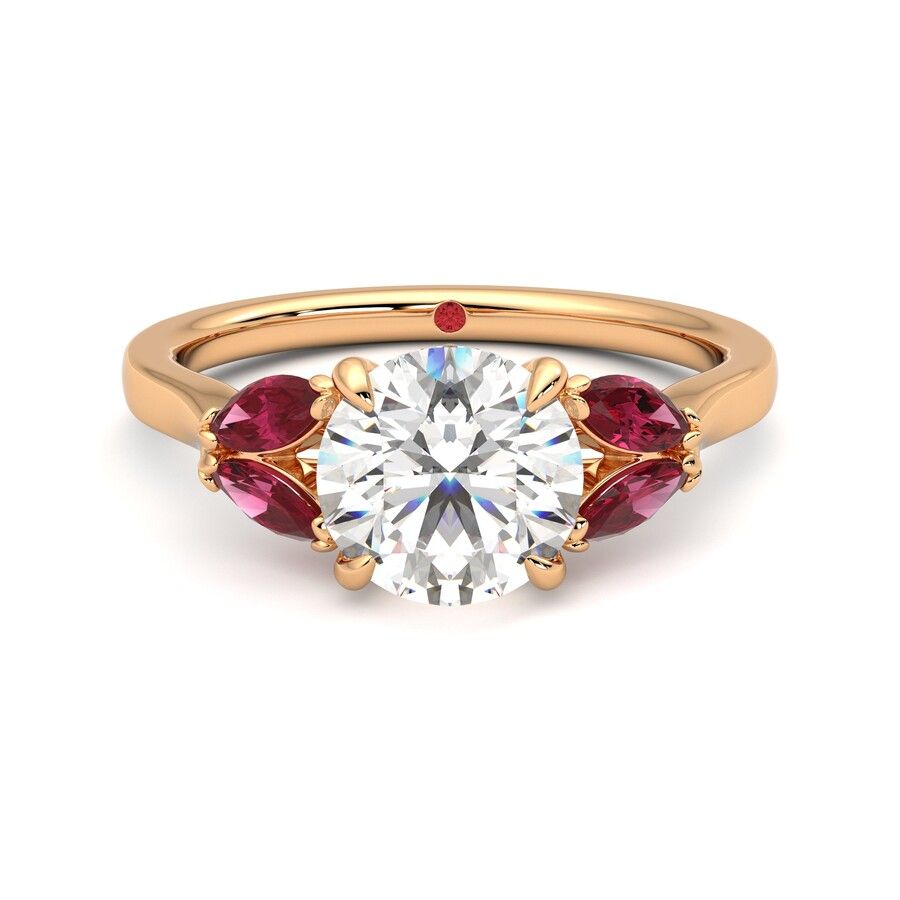 Taylor & Hart Thia Round Engagement Ring 2