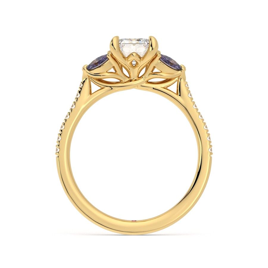 Taylor & Hart Thia Emerald Engagement Ring 1