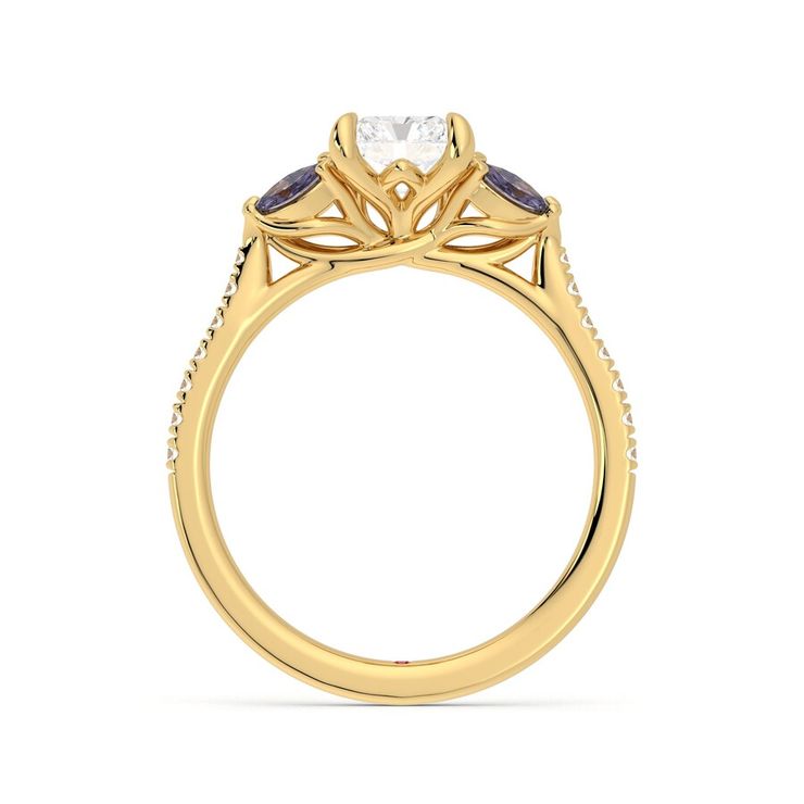 Taylor & Hart Thia Radiant Engagement Ring 0