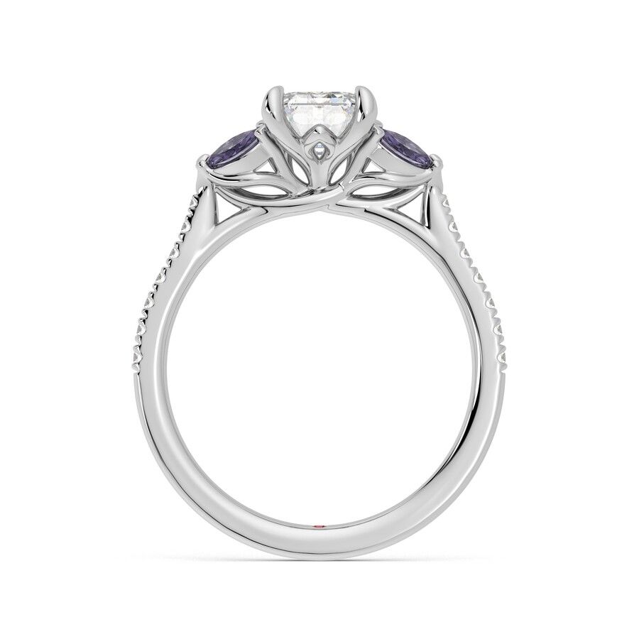 Taylor & Hart Thia Emerald Engagement Ring 1