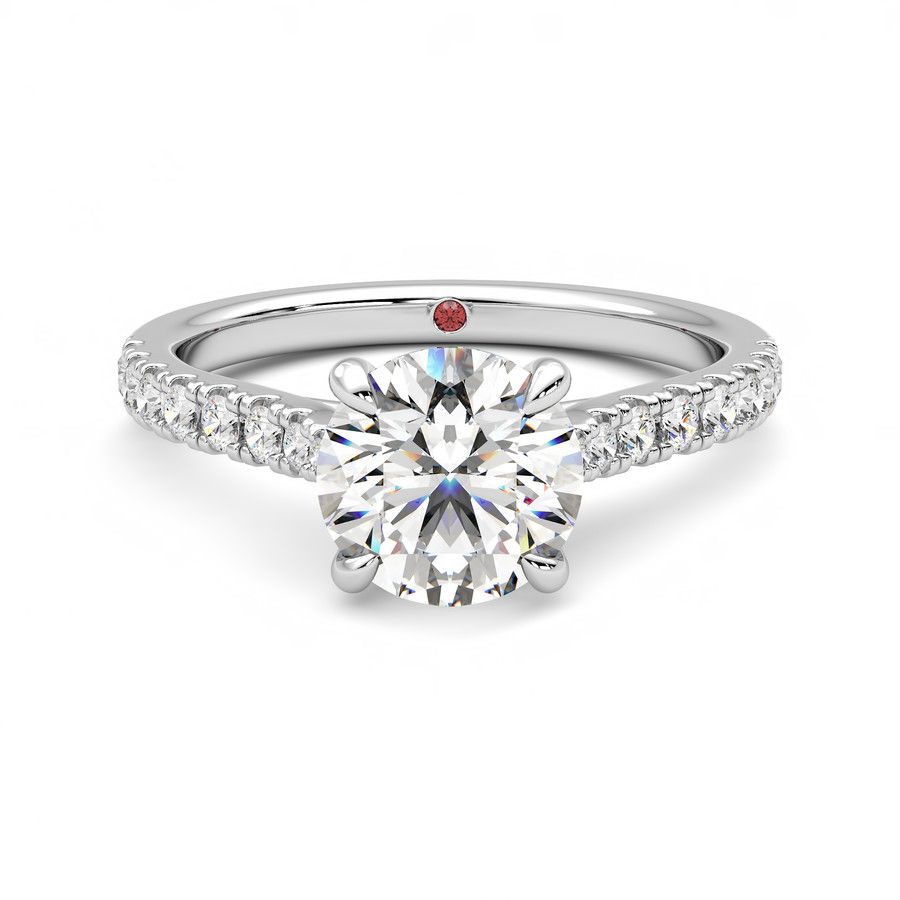 Taylor & Hart Aurora Round Engagement Ring 2