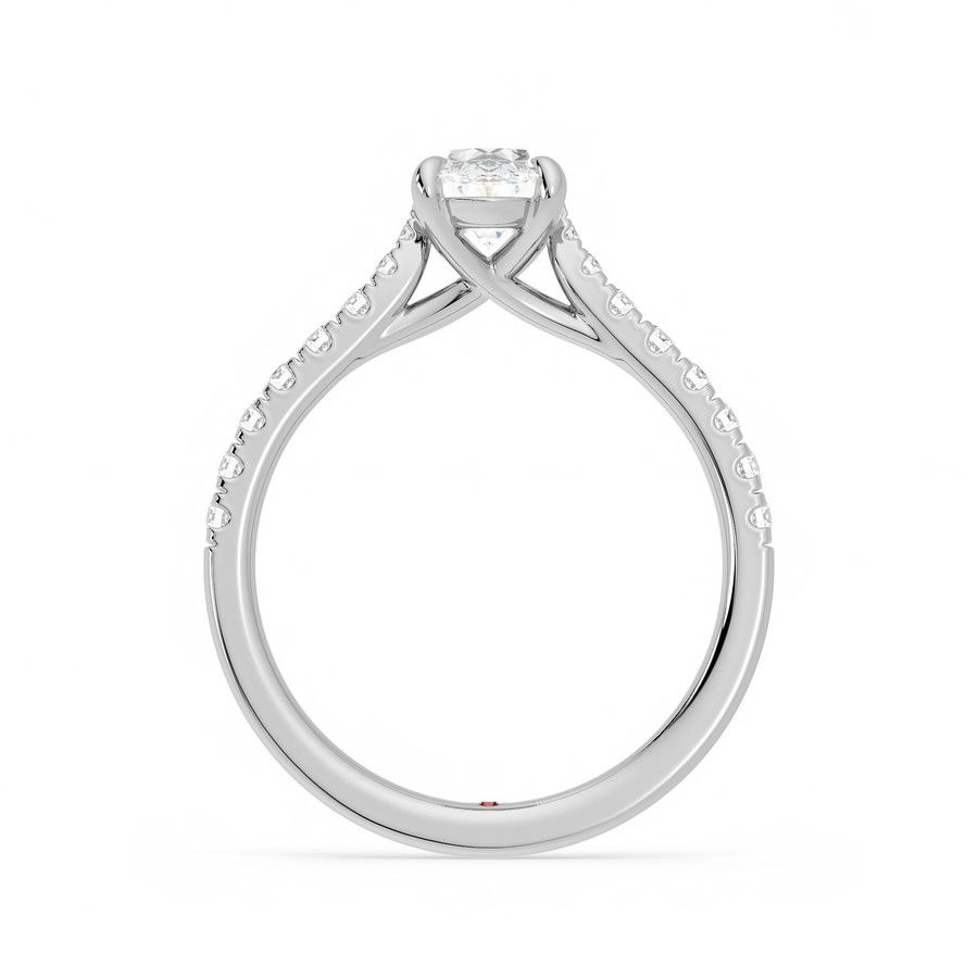 Taylor & Hart Aurora Oval Engagement Ring 1