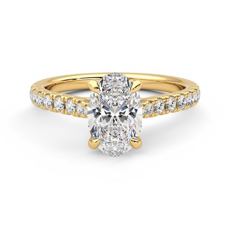 Taylor & Hart Aurora Oval Engagement Ring 0