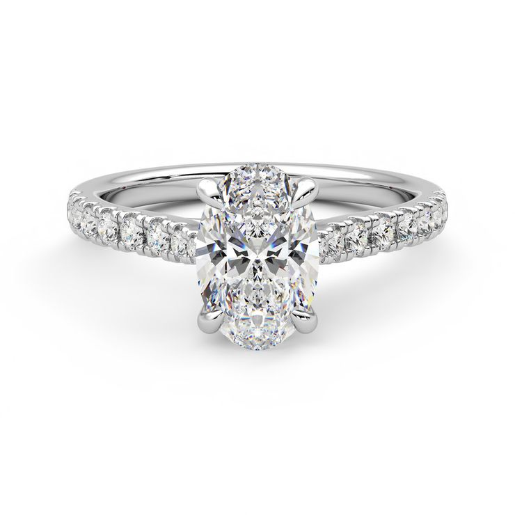 Taylor & Hart Aurora Oval Engagement Ring 0