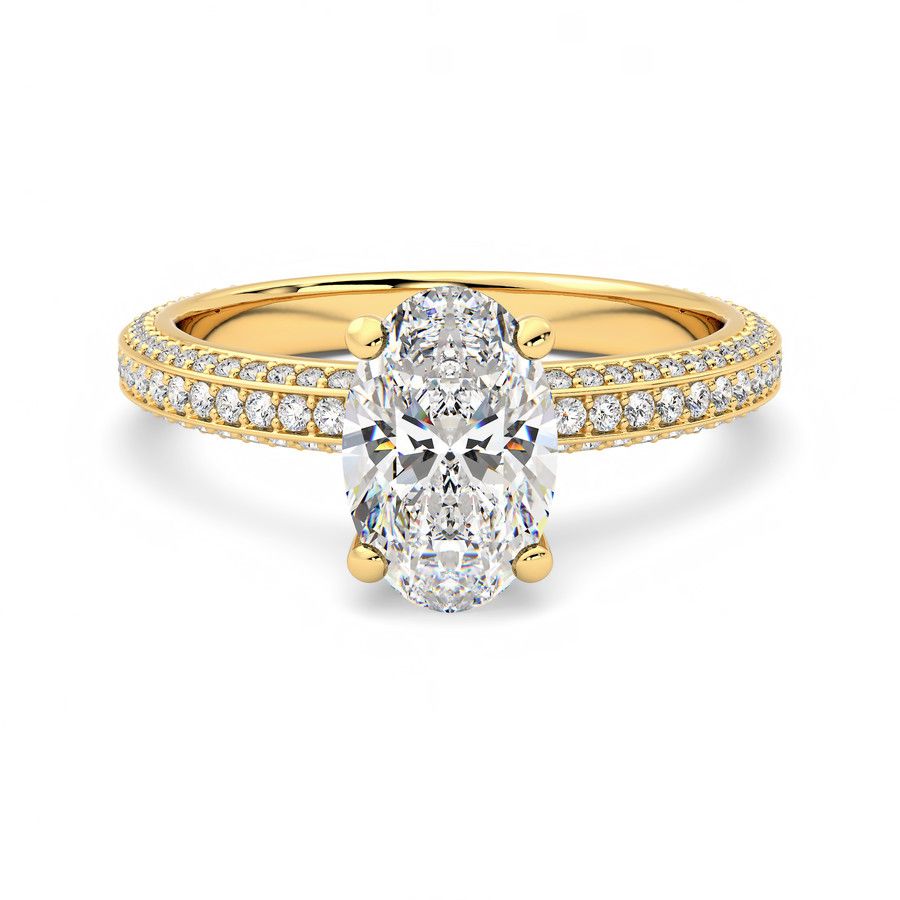 Taylor & Hart Halcyon Oval Engagement Ring 0