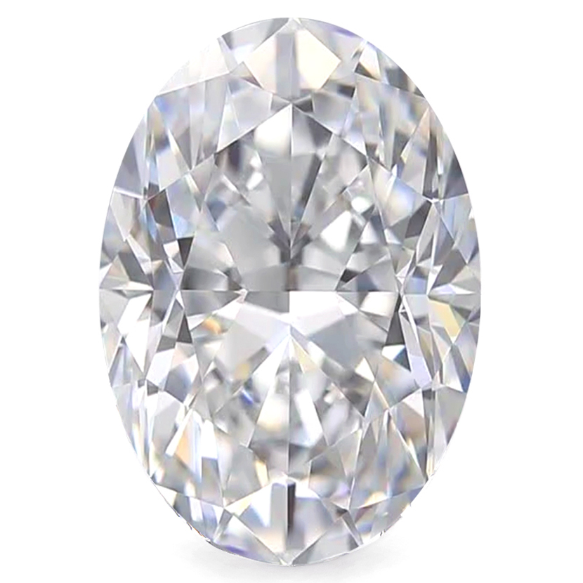 1.00ct Oval Lab-Grown Diamond, F, VS1, Ex, IGI Certified