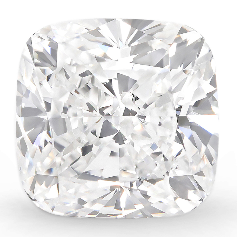 2.00ct Cushion Lab-Grown Diamond, F, VS1, Ex, IGI Certified