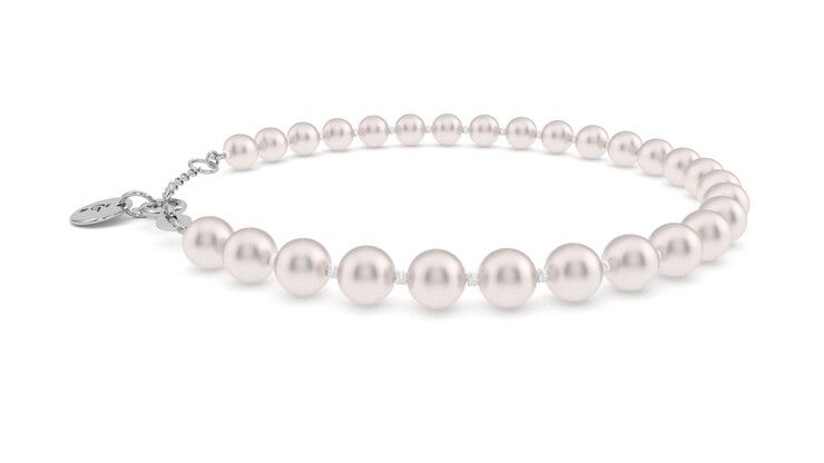 Taylor & Hart Allaqua Pearl Bracelet Jewellery 360 degree image 11