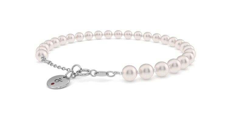 Taylor & Hart Allaqua Pearl Bracelet Jewellery 360 degree image 14