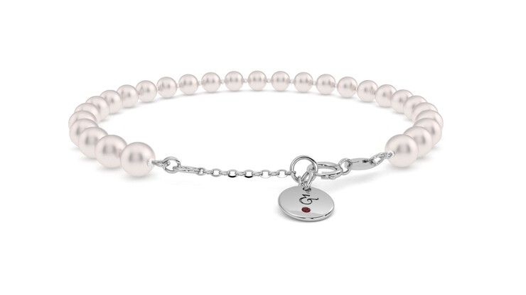 Taylor & Hart Allaqua Pearl Bracelet Jewellery 360 degree image 16