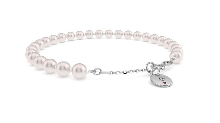 Taylor & Hart Allaqua Pearl Bracelet Jewellery 360 degree image 17