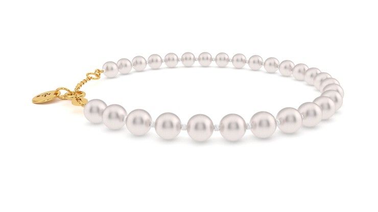 Taylor & Hart Allaqua Pearl Bracelet Jewellery 360 degree image 11