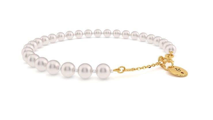 Taylor & Hart Allaqua Pearl Bracelet Jewellery 360 degree image 18