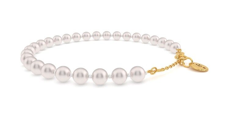 Taylor & Hart Allaqua Pearl Bracelet Jewellery 360 degree image 19