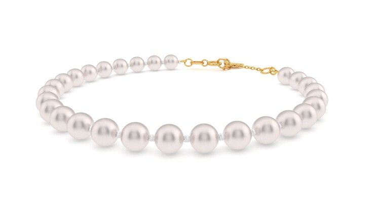 Taylor & Hart Allaqua Pearl Bracelet Jewellery 360 degree image 26