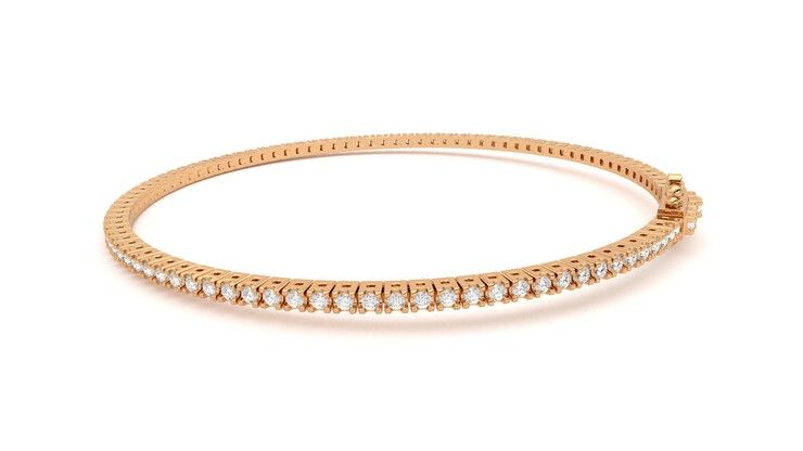 Taylor & Hart Everette 1.25ct Tennis Bracelet Jewellery 360 degree image 19