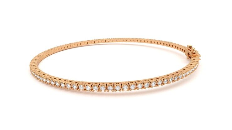 Taylor & Hart Everette 1.25ct Tennis Bracelet Jewellery 360 degree image 20