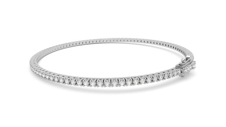 Taylor & Hart Everette 1.25ct Tennis Bracelet Jewellery 360 degree image 18