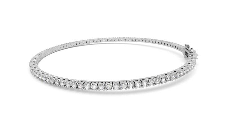 Taylor & Hart Everette 1.25ct Tennis Bracelet Jewellery 360 degree image 20