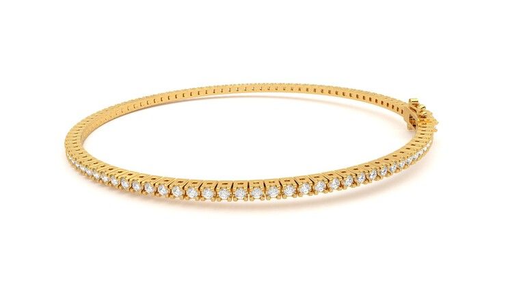 Taylor & Hart Everette 1.25ct Tennis Bracelet Jewellery 360 degree image 20