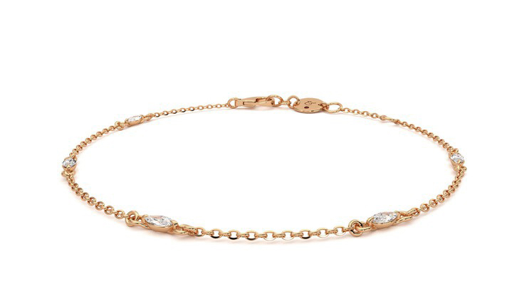 Taylor & Hart Iona Chain Bracelet Jewellery 360 degree image 0