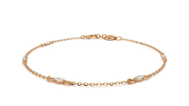 Taylor & Hart Iona Chain Bracelet Jewellery 360 degree image 1