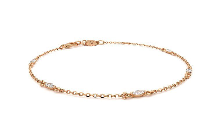Taylor & Hart Iona Chain Bracelet Jewellery 360 degree image 6