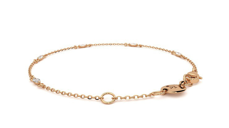 Taylor & Hart Iona Chain Bracelet Jewellery 360 degree image 18