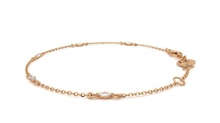 Taylor & Hart Iona Chain Bracelet Jewellery 360 degree image 21