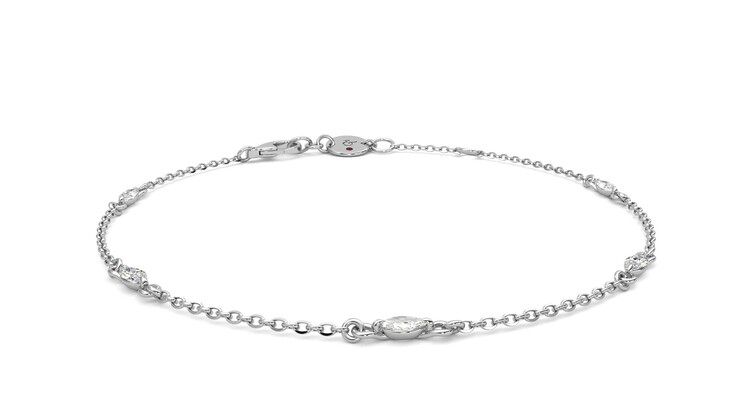 Taylor & Hart Iona Chain Bracelet Jewellery 360 degree image 5