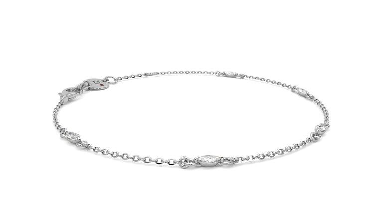 Taylor & Hart Iona Chain Bracelet Jewellery 360 degree image 9