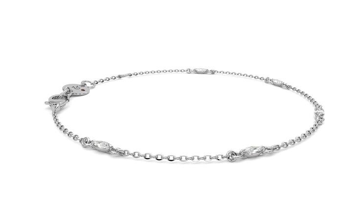 Taylor & Hart Iona Chain Bracelet Jewellery 360 degree image 10