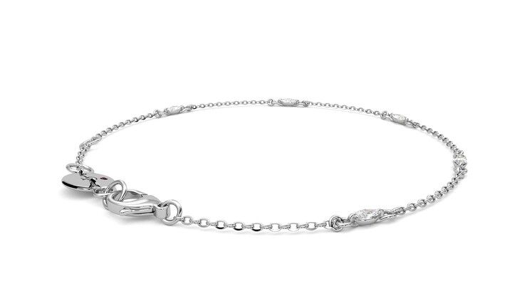 Taylor & Hart Iona Chain Bracelet Jewellery 360 degree image 13