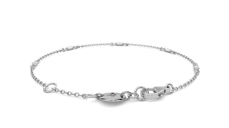 Taylor & Hart Iona Chain Bracelet Jewellery 360 degree image 16