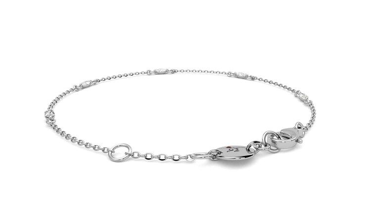 Taylor & Hart Iona Chain Bracelet Jewellery 360 degree image 17