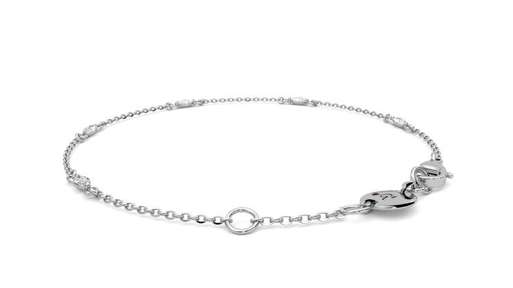 Taylor & Hart Iona Chain Bracelet Jewellery 360 degree image 18