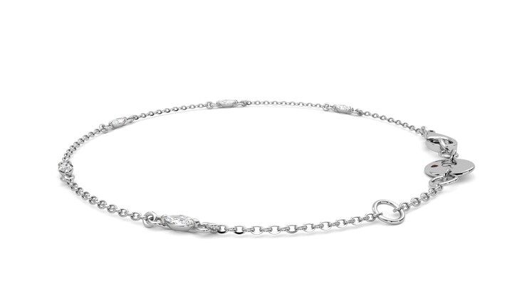 Taylor & Hart Iona Chain Bracelet Jewellery 360 degree image 20