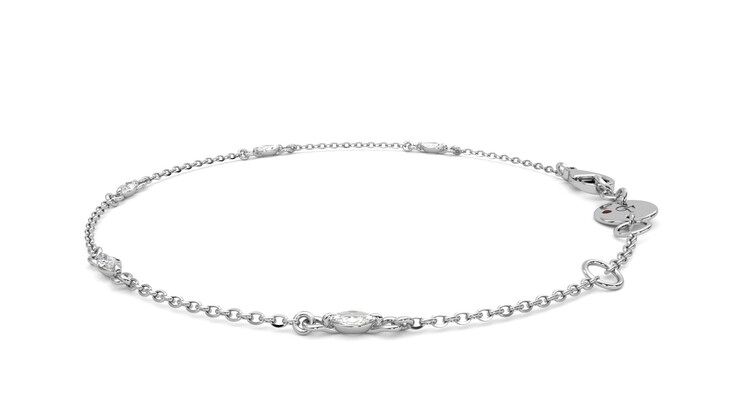 Taylor & Hart Iona Chain Bracelet Jewellery 360 degree image 21