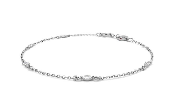 Taylor & Hart Iona Chain Bracelet Jewellery 360 degree image 25