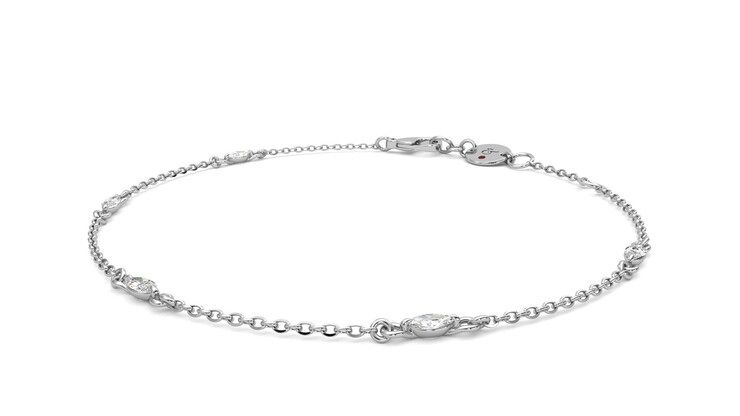 Taylor & Hart Iona Chain Bracelet Jewellery 360 degree image 26