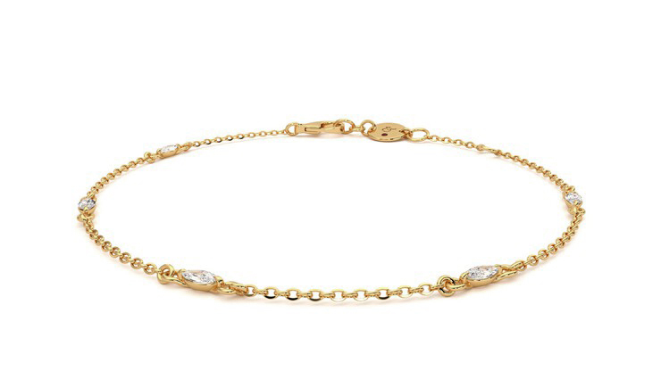Taylor & Hart Iona Chain Bracelet Jewellery 360 degree image 0