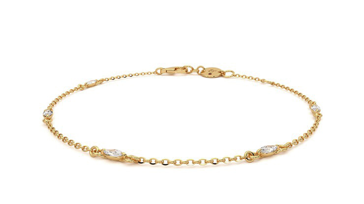 Taylor & Hart Iona Chain Bracelet Jewellery 360 degree image 1
