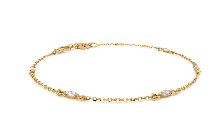 Taylor & Hart Iona Chain Bracelet Jewellery 360 degree image 7