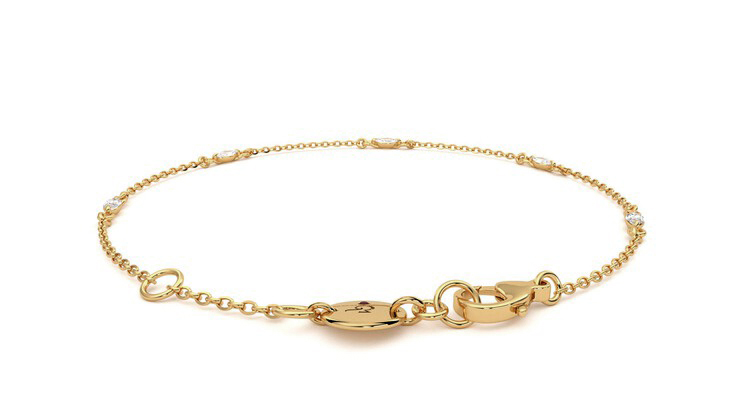 Taylor & Hart Iona Chain Bracelet Jewellery 360 degree image 16