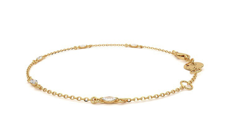 Taylor & Hart Iona Chain Bracelet Jewellery 360 degree image 21